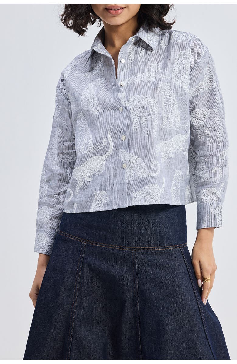 Reistor Oversized Boxy-Fit Shirt, Main, color, Silver