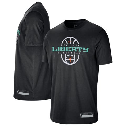 Unisex Nike Black New York Liberty 2026 On-Court Authentic Practice Premium T-Shirt