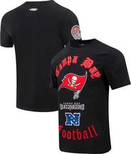 PRO STANDARD Men's Pro Standard Black Tampa Bay Buccaneers Old English T-Shirt