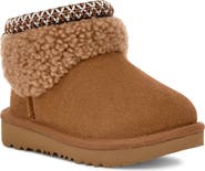 UGG® Kids' Classic Ultra Mini Curly Shearling Boot