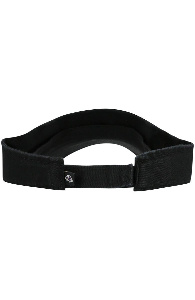 '47 Men's '47 Black Baltimore Ravens Clean Up Visor, Alternate, color, Black