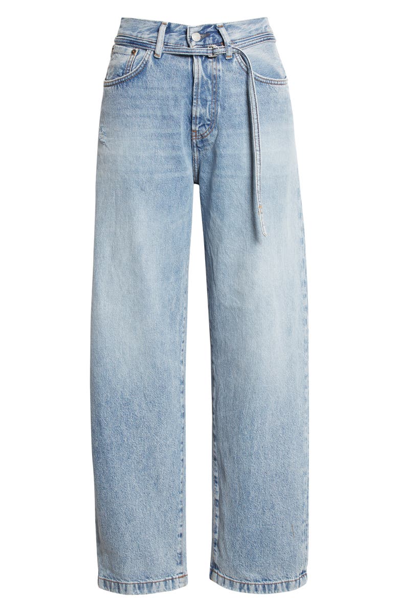 Acne Studios 1991 Toj Rigid Wide Leg Jeans, Alternate, color,