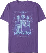 KPop Demon Hunters Men's KPop Demon Hunters Huntrix Honmoon Graphic T-Shirt