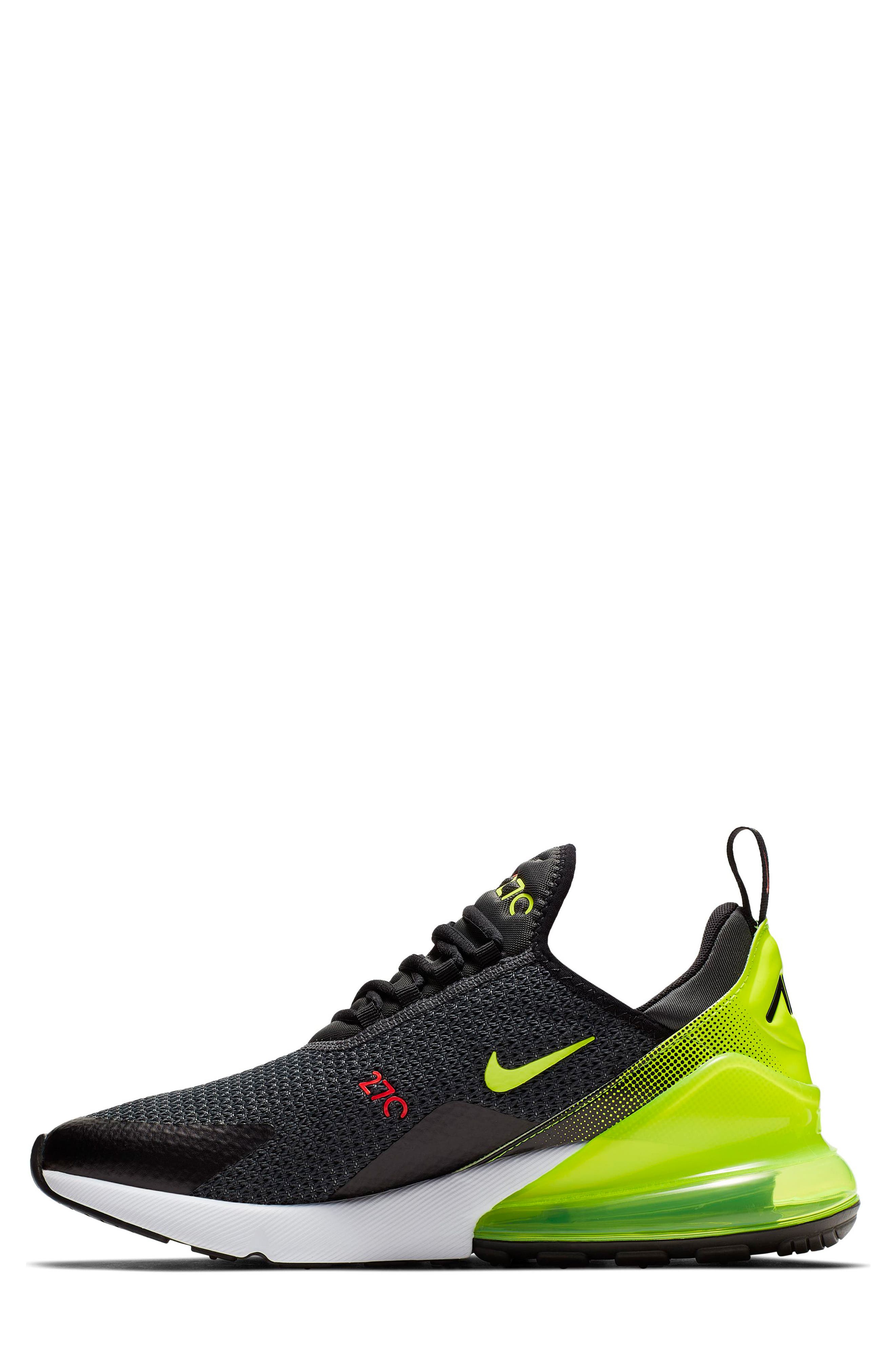 Nike Air Max 270 SE Flyknit Sneaker, Alternate, color, 