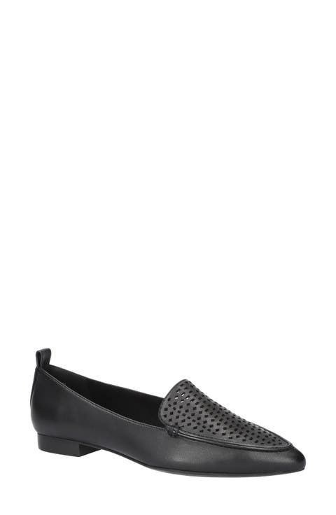 Alessi Perforated Pointed Toe Flat (Women)