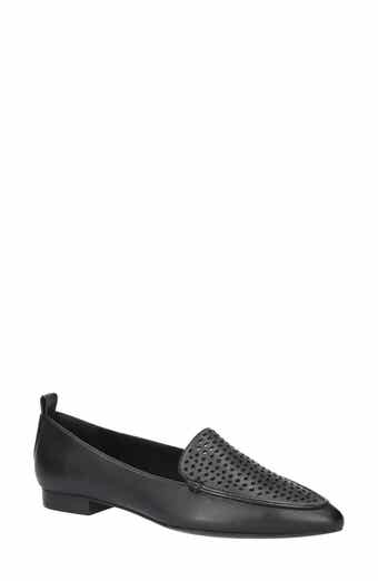 Alessi Perforated Pointed Toe Flat