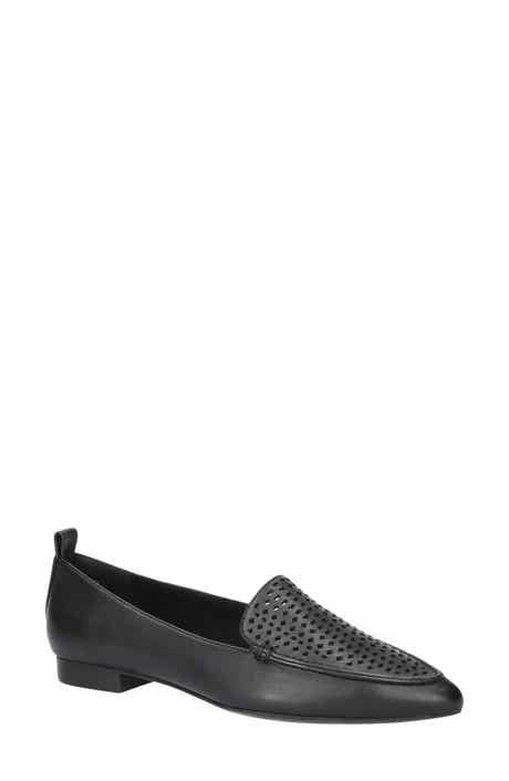 Alessi Perforated Pointed Toe Flat