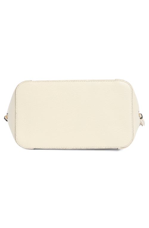Valentino By Mario Valentino Callie Medallion Shoulder Bag In Marshmallow