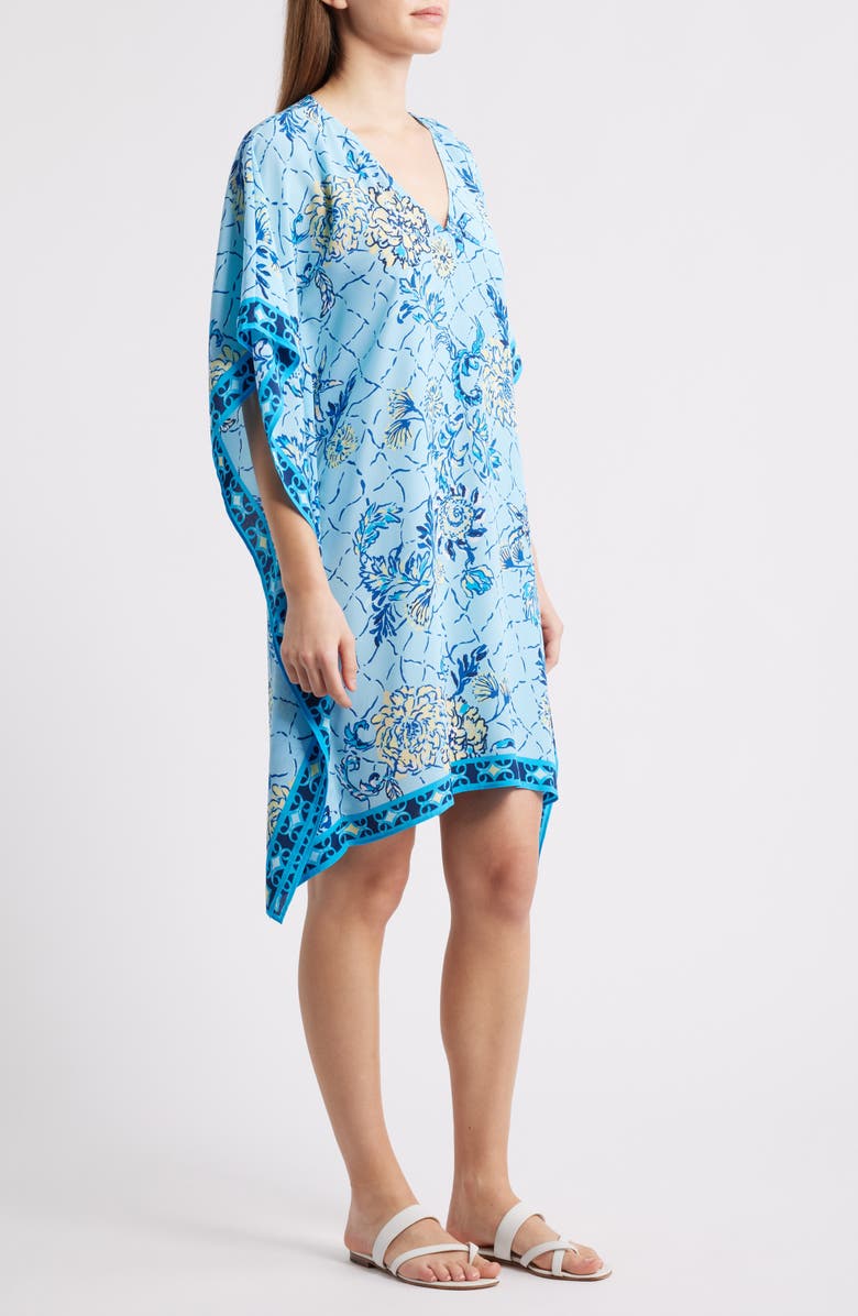 Lilly Pulitzer<sup>®</sup> Lindamarie Floral Silk Caftan, Alternate, color, 