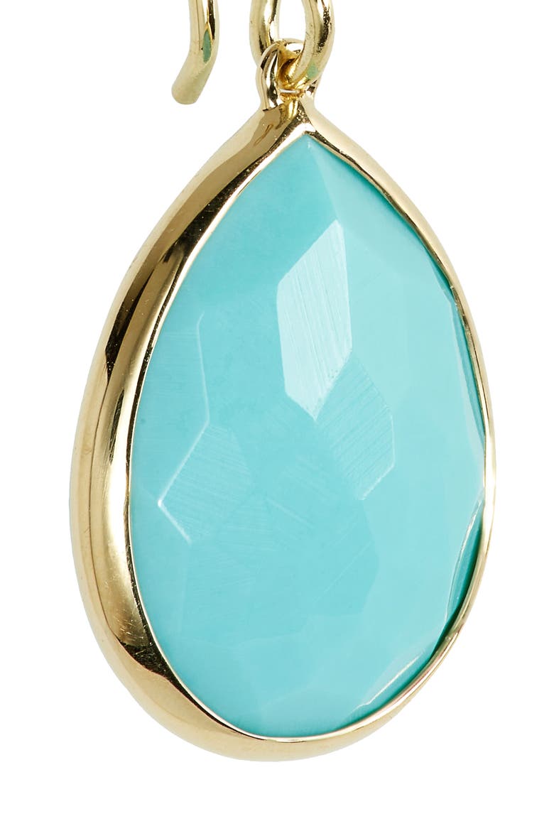 Rock Candy Teardrop Earrings, Alternate, color, GREEN GOLD