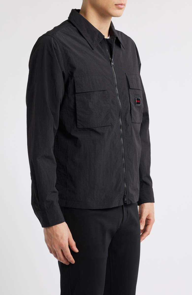 HUGO Eselio Jacket, Alternate, color, Black