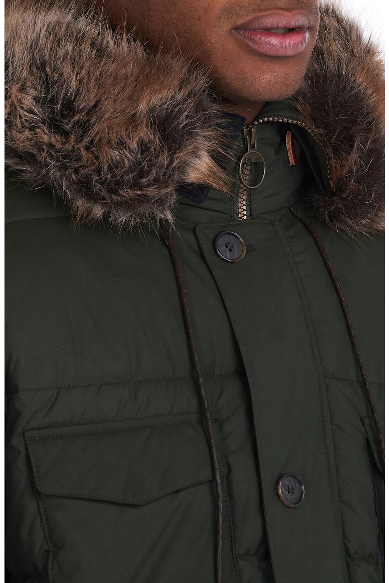 Sage Quilted Parka, Alternate, color, SAGE