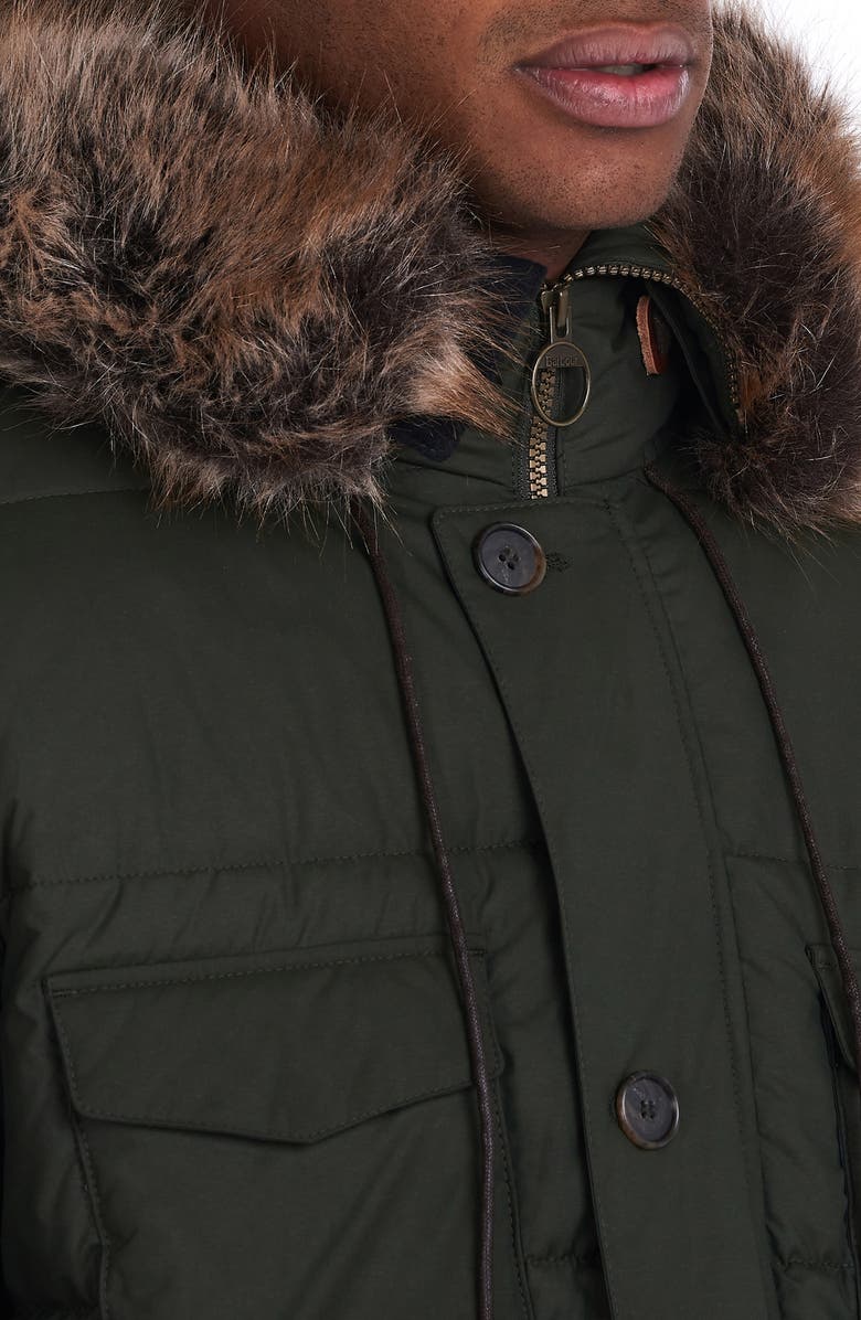 Barbour Sage Quilted Parka, Alternate, color, 