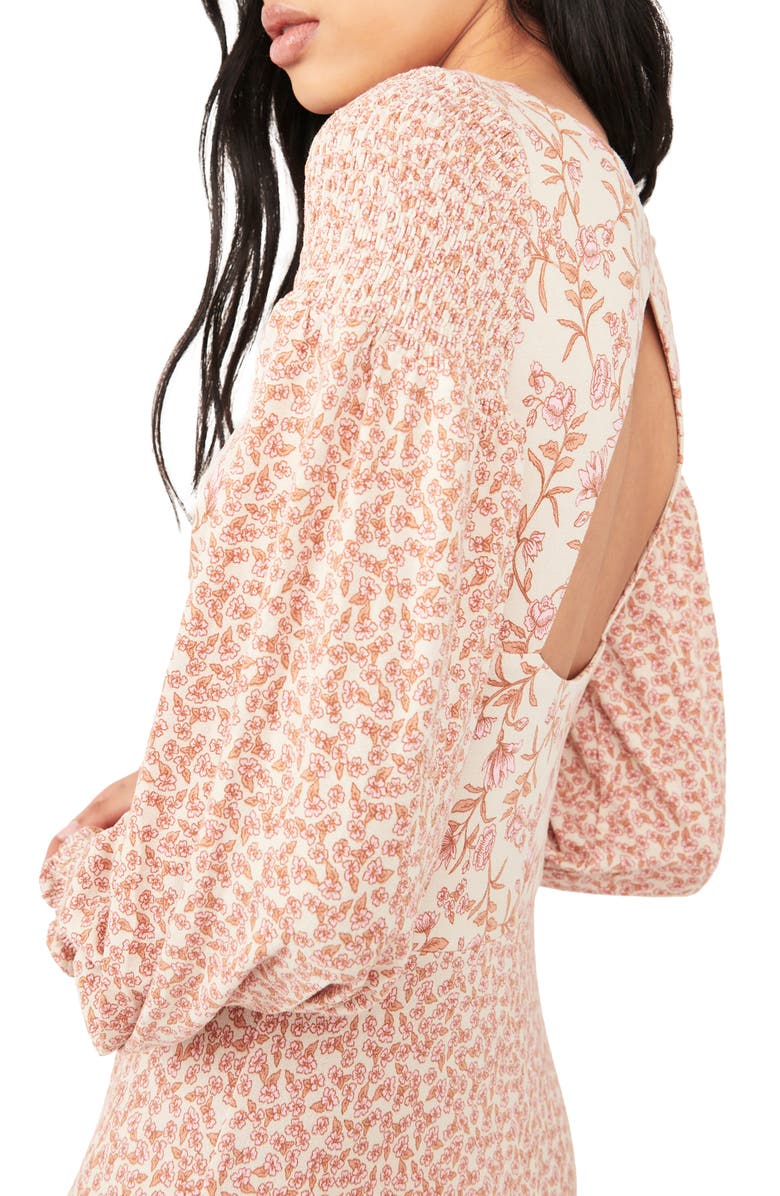 Free People Love Story Long Sleeve Maxi Dress, Alternate, color, 