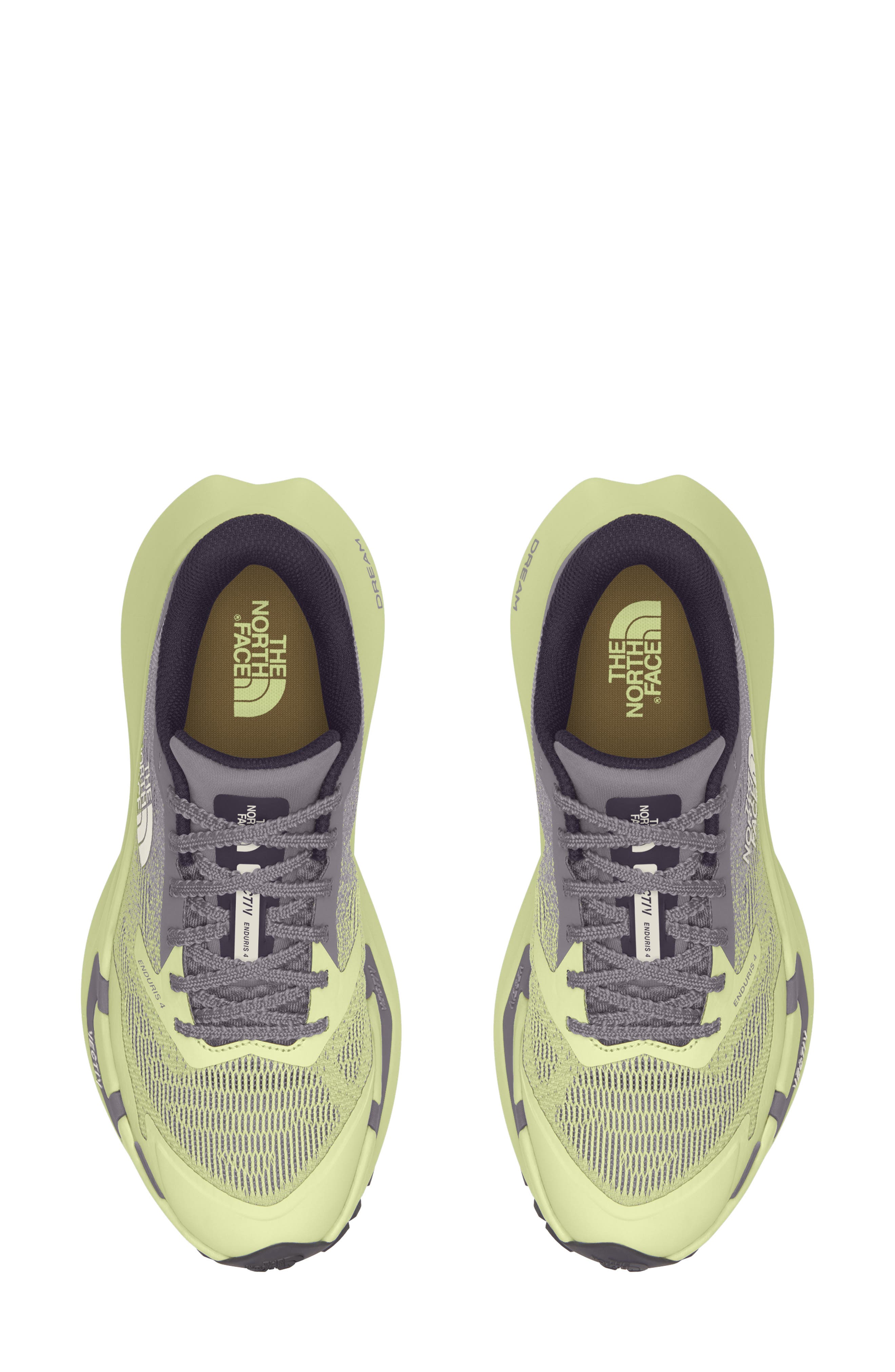 The North Face VECTIV<sup>™</sup> Enduris 4 Trail Running Shoe, Alternate, color, Transcendent Grey/ Lemon Mist