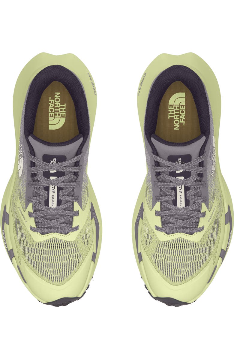 The North Face VECTIV<sup>™</sup> Enduris 4 Trail Running Shoe, Alternate, color, Transcendent Grey/ Lemon Mist