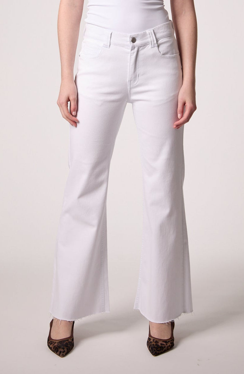BLUE REVIVAL Palazzo Pant, Main, color, White