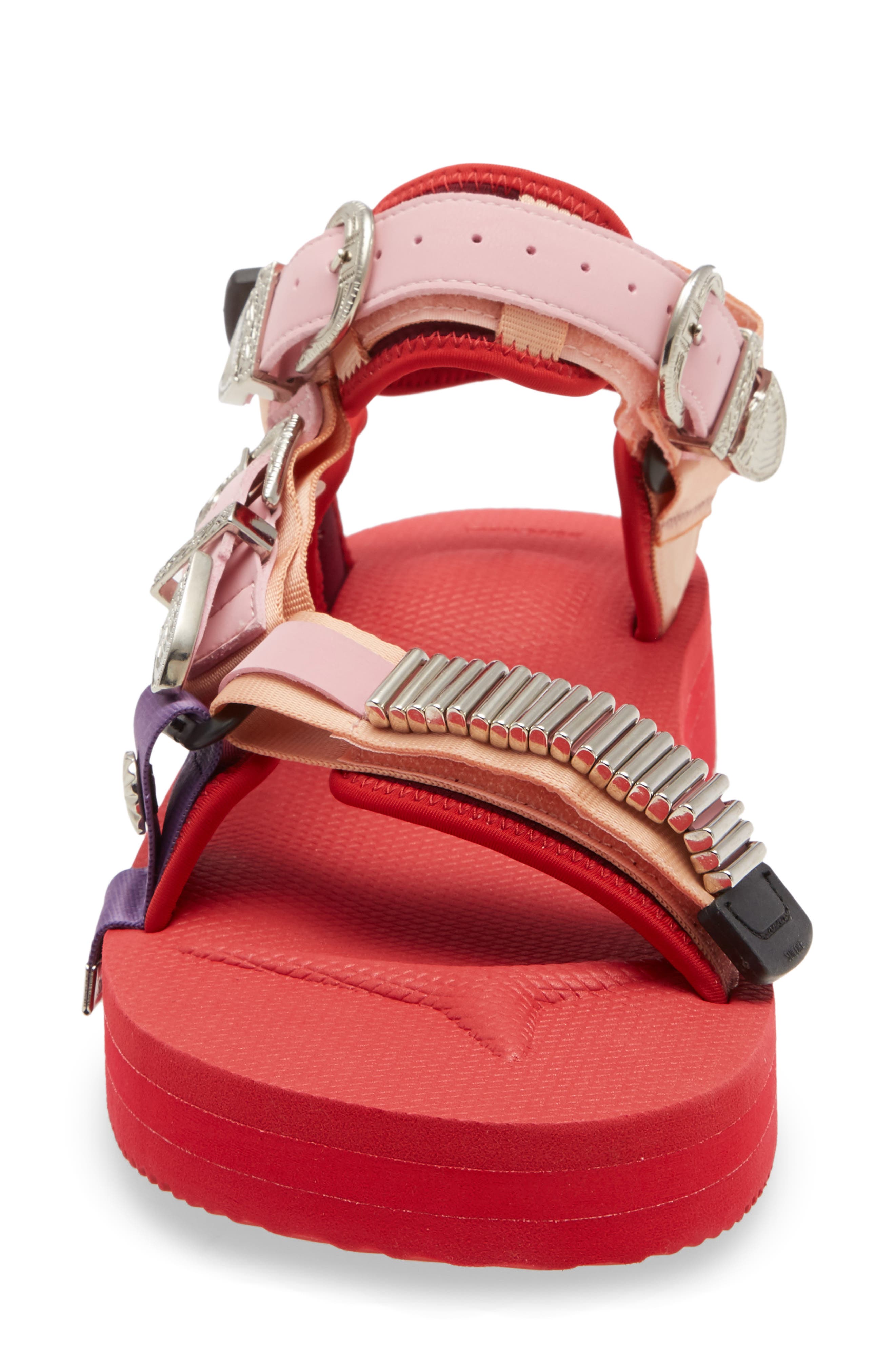 x Toga Depa V2 Sandal, Alternate, color, RED MIX