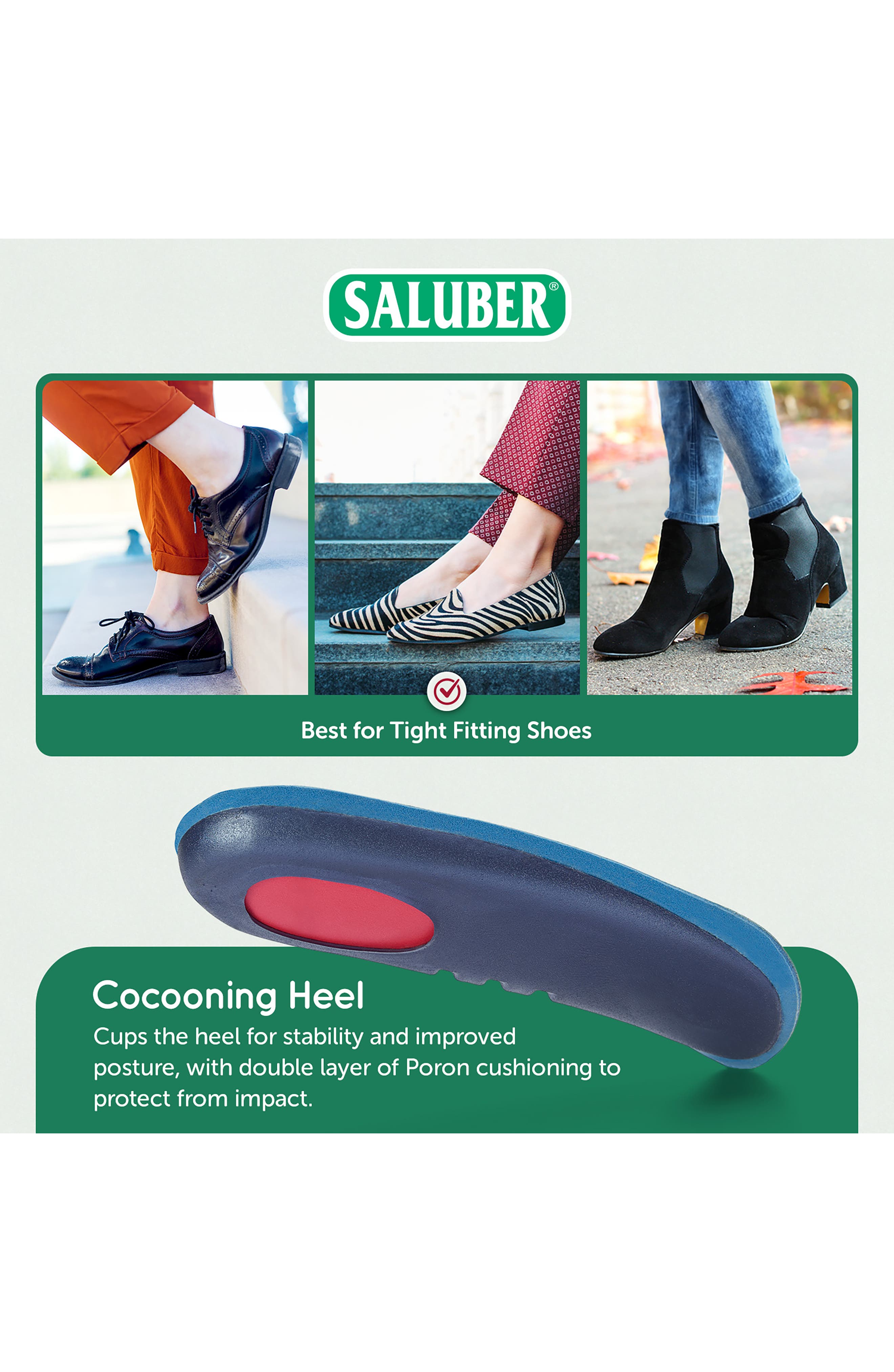 Premium Three Quarter Length Orthotic Insole, Alternate, color, BLUE