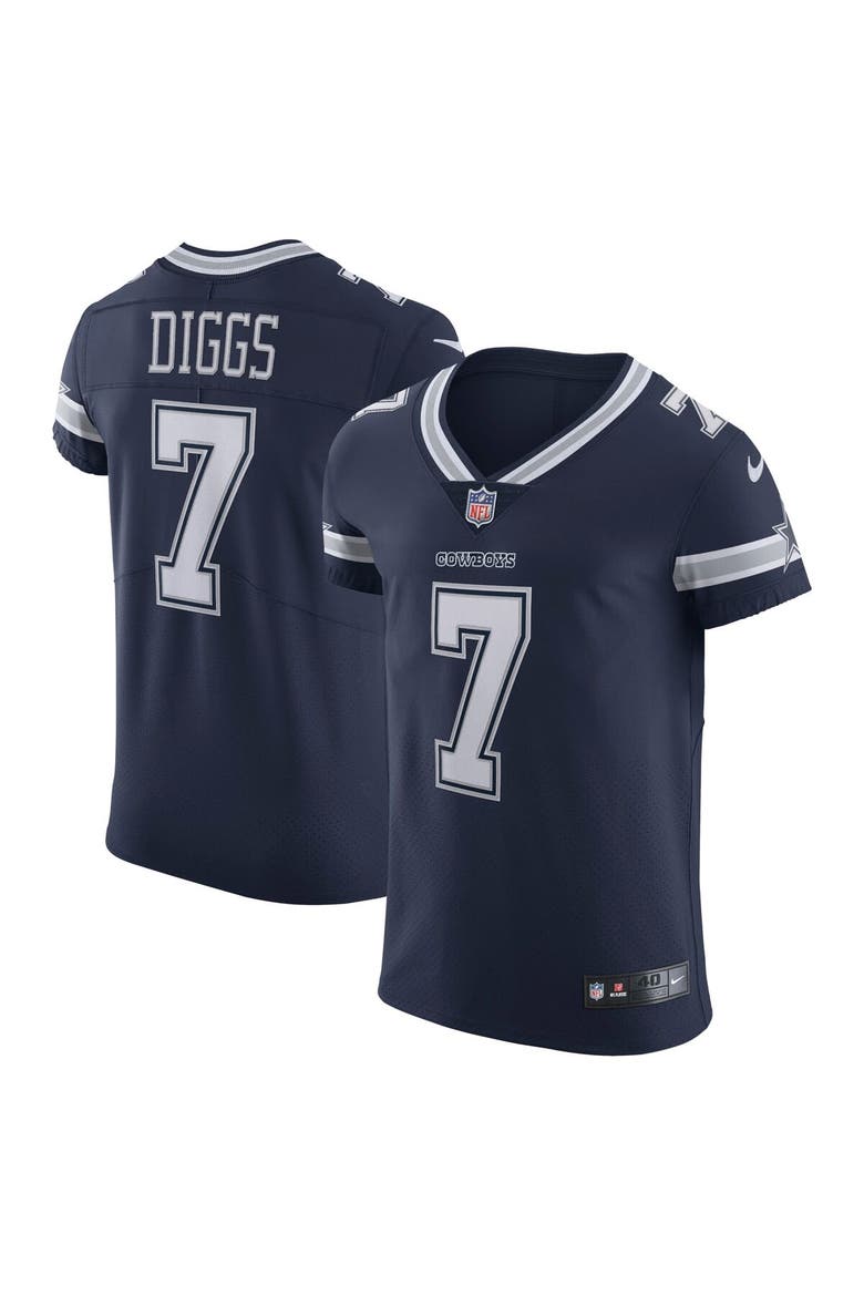 Men's Nike Trevon Diggs Navy Dallas Cowboys Vapor Elite Jersey, Main, color, Navy