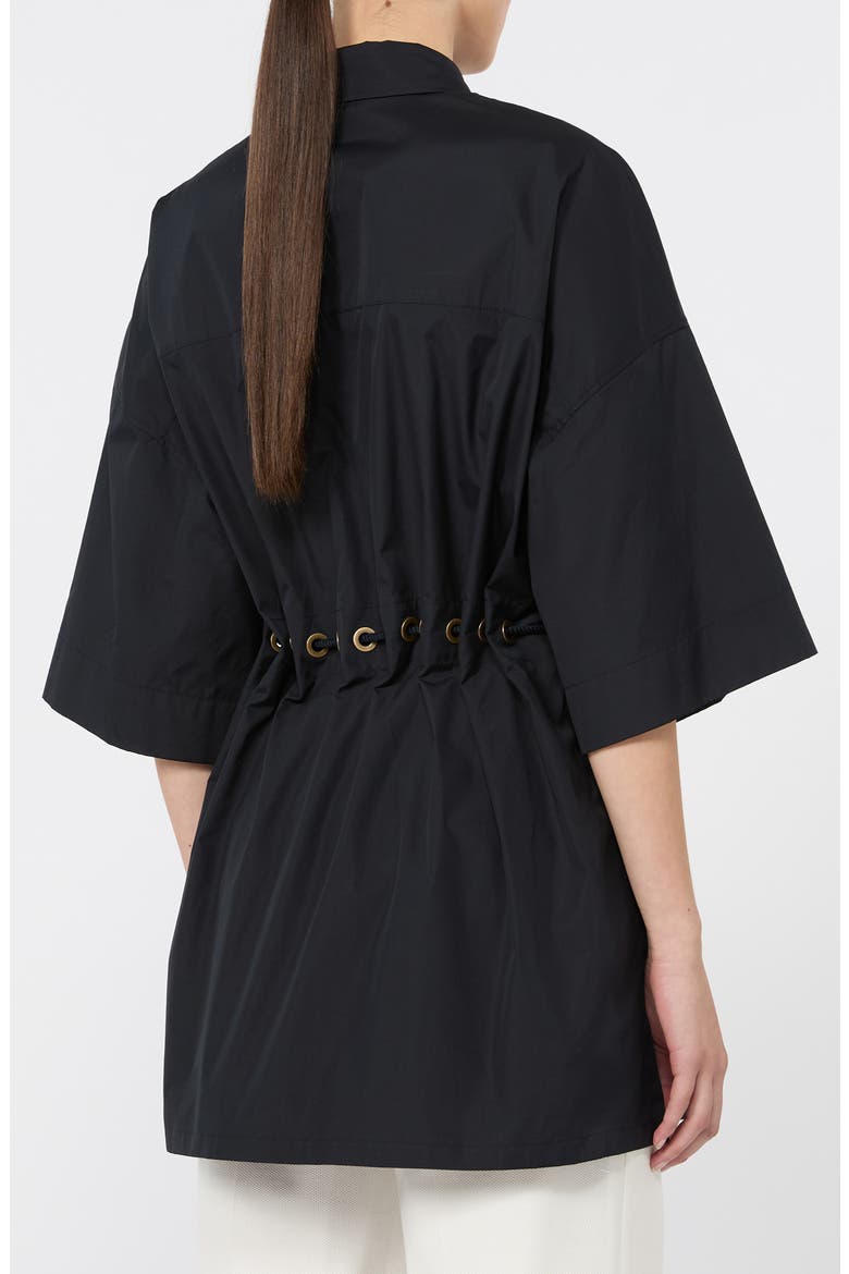 Mancora Belted Cotton Poplin Tunic, Alternate, color, ULTRAMARINE