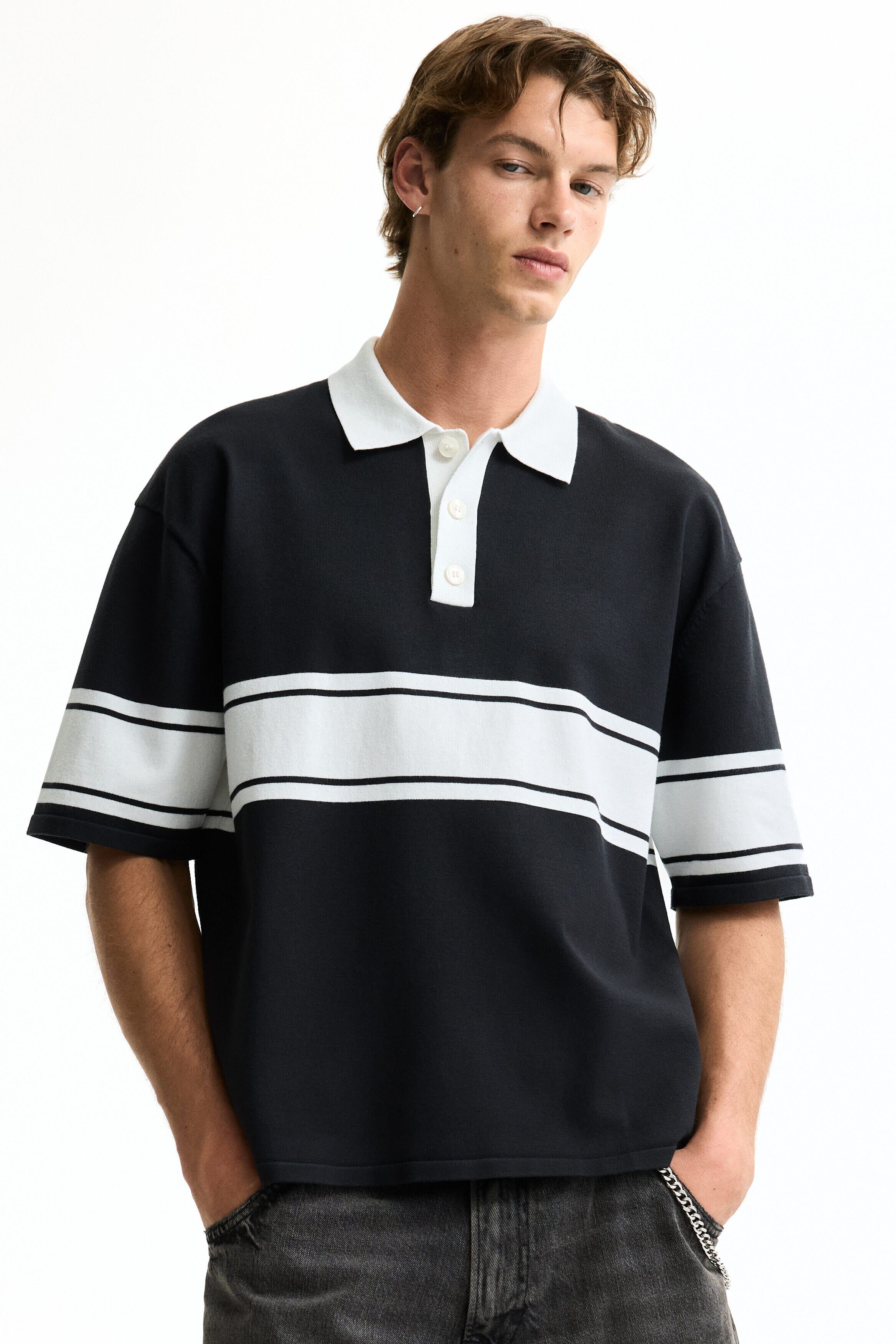 Black/color block