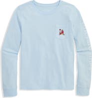 vineyard vines Kids' Long Sleeve Pocket T-Shirt