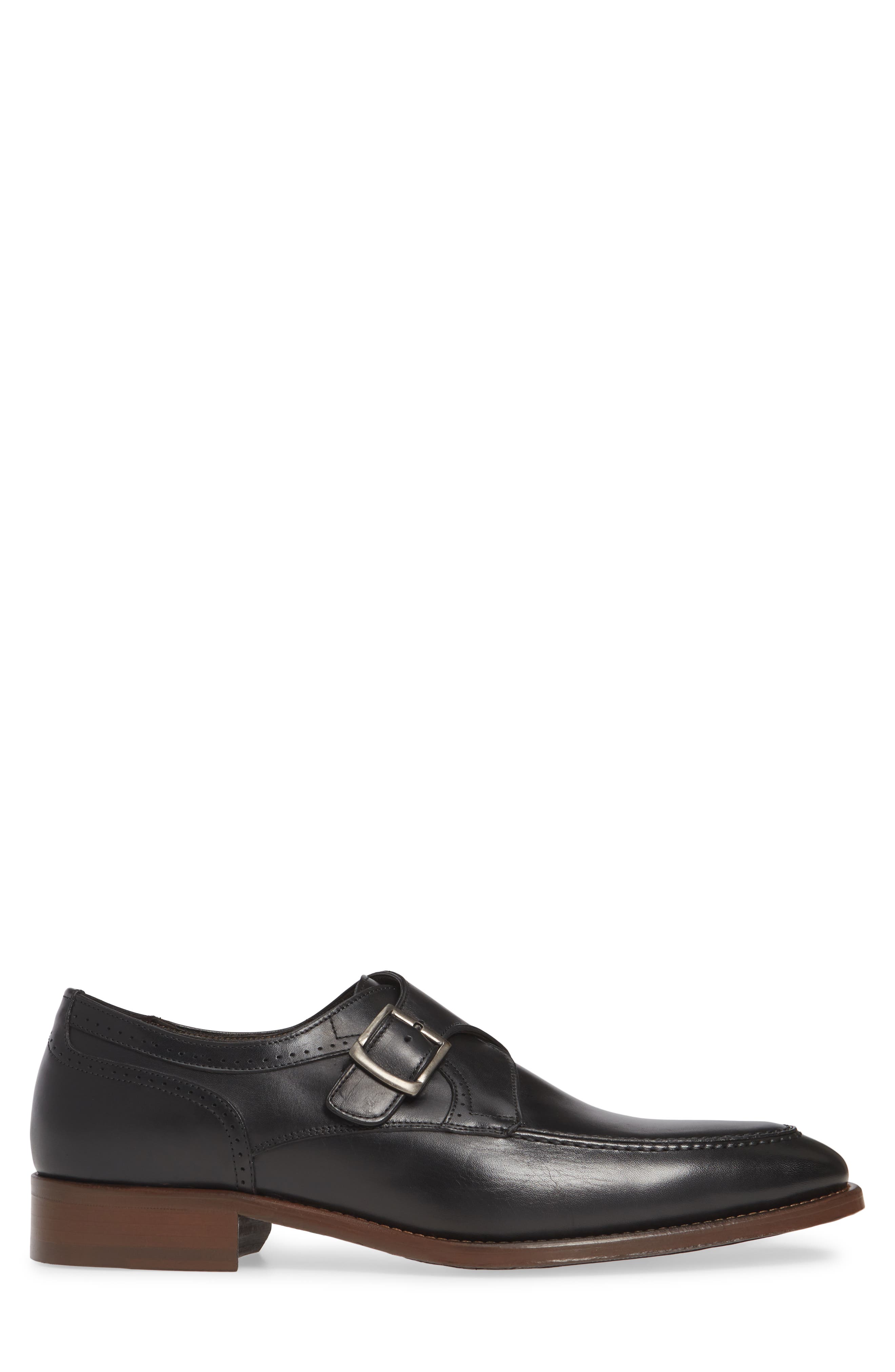Johnston & Murphy Cormac Monk Strap Shoe, Alternate, color, 