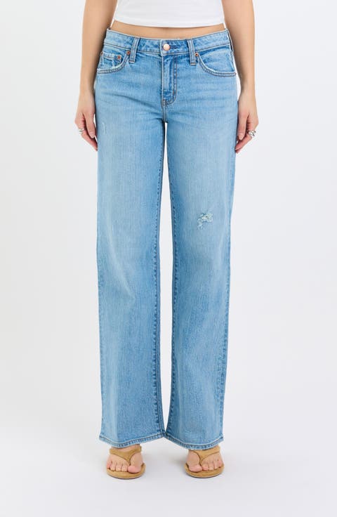 Keeper Distressed Straight Leg Jeans (Belong)