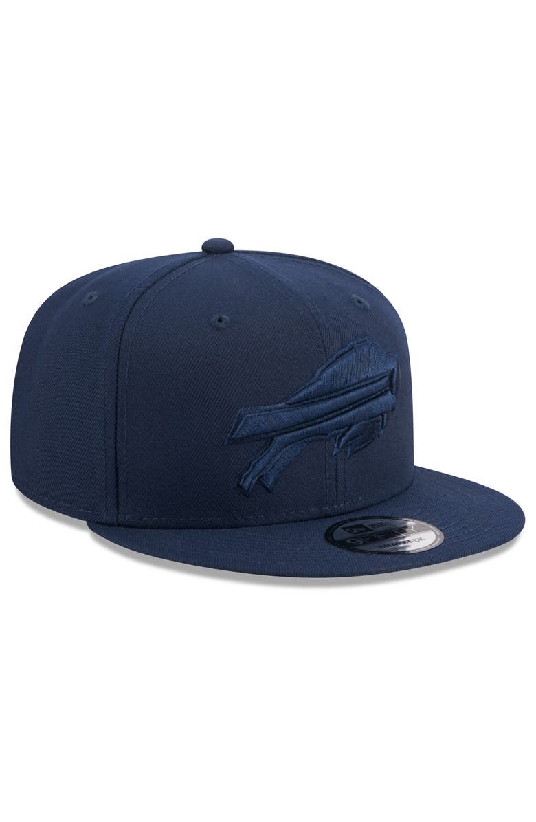 New Era Men's New Era Navy Buffalo Bills Color Pack 9FIFTY Snapback Hat, Alternate, color,