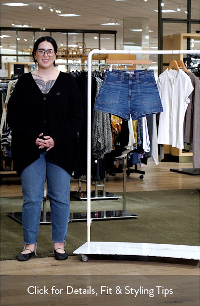 Valley Girl High Waist Denim Shorts, sales video thumbnail