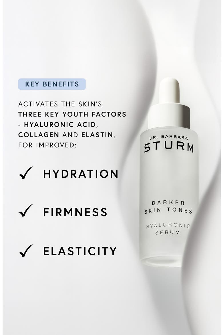 Darker Skin Tones Hyaluronic Serum, Alternate, color, NO COLOR