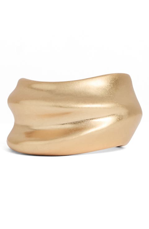 Sara Sculptural Cuff Bracelet