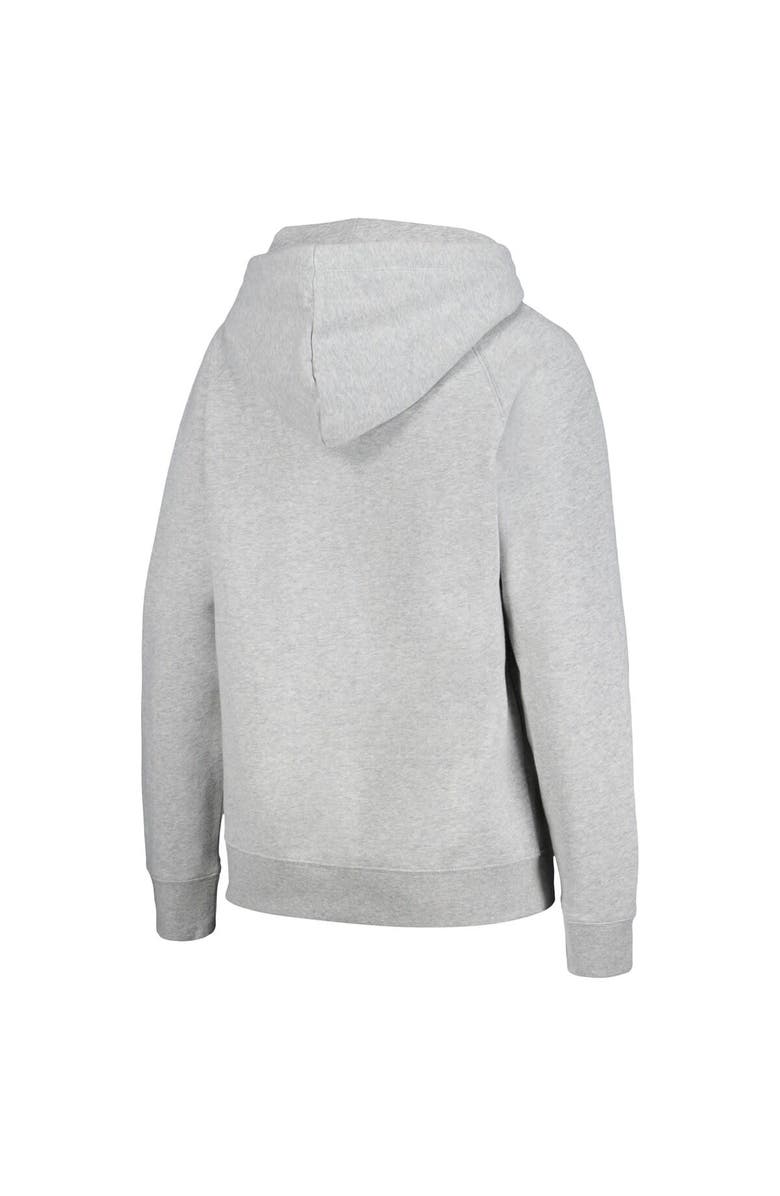 New Era Women's New Era  Gray Denver Broncos Floral Raglan Pullover Hoodie, Alternate, color, Gray