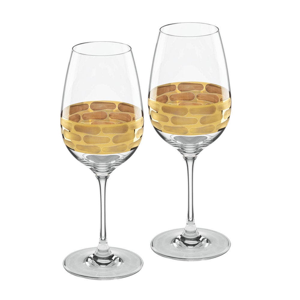 selected clear/gold