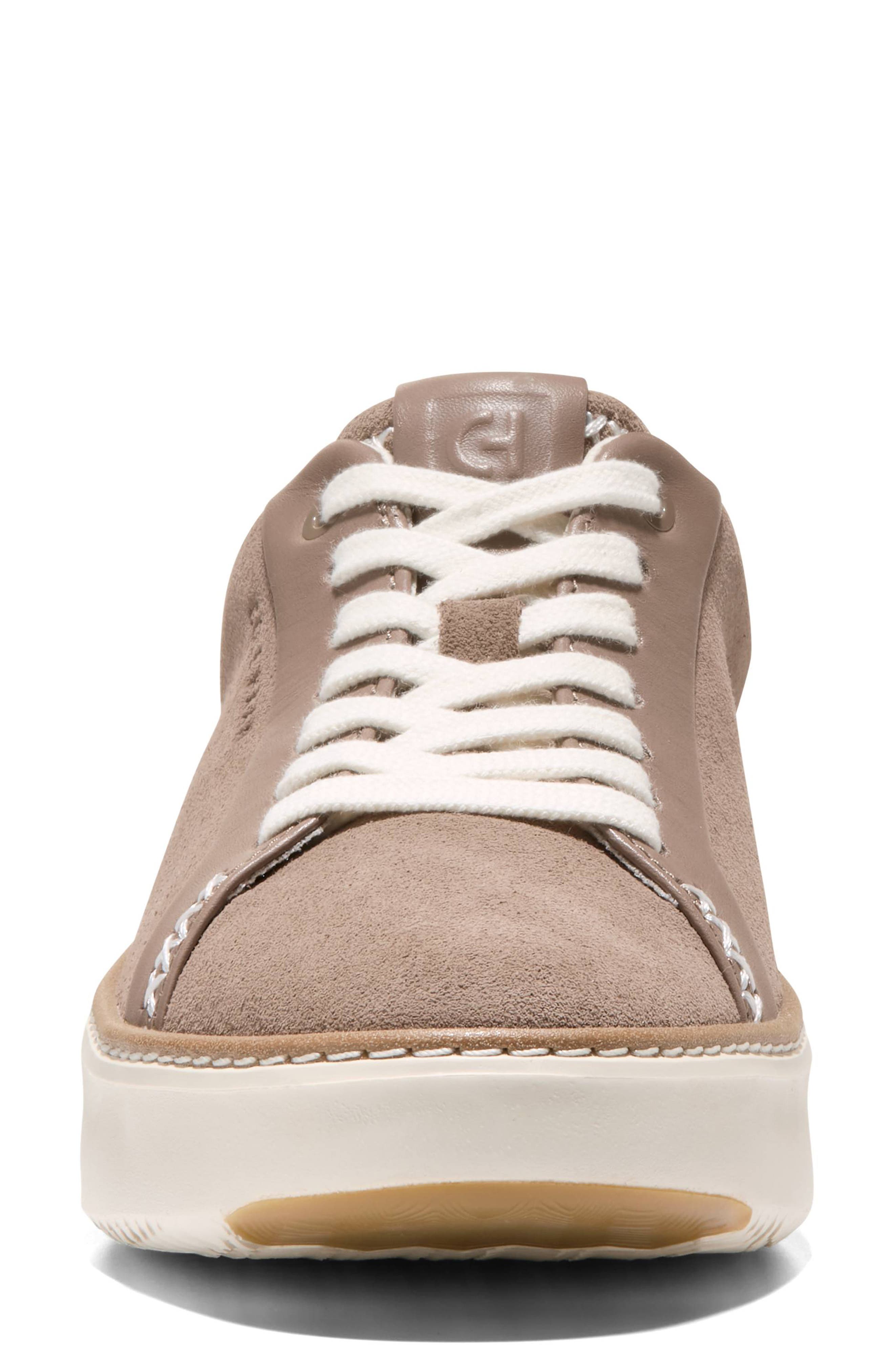 GrandPro Topspin Sneaker, Alternate, color, IRISH COFFEE SUEDE/ IVORY