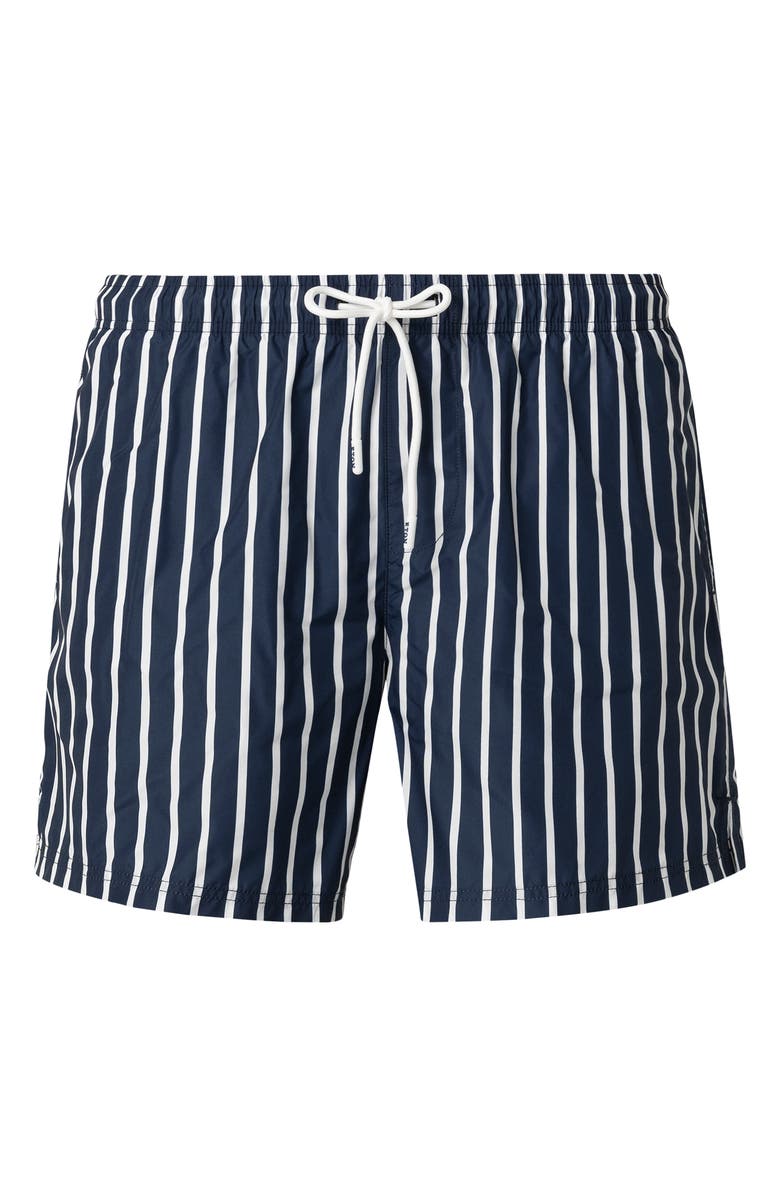 Eton Striped Swim Trunks, Alternate, color, 
