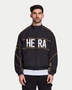 HERA Funnel Neck Racing Track Jacket