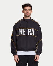 HERA Funnel Neck Racing Track Jacket