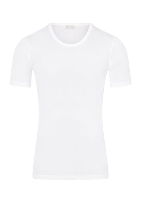 Cotton Pure Fitted Cotton Crew Neck T-Shirt