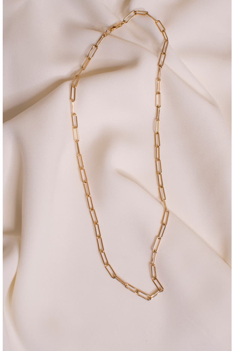 Frankie Chain Necklace, Alternate, color, GOLD