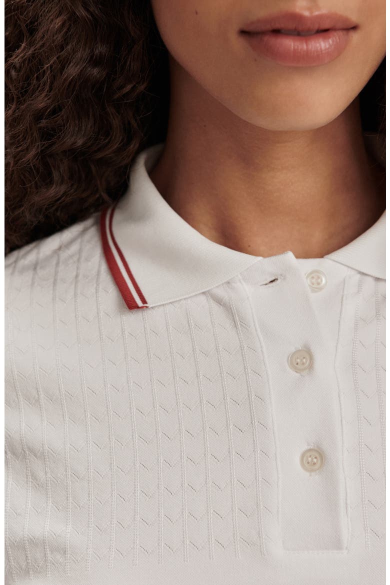 Mickey Seamless Performance Polo, Alternate, color, WHITE