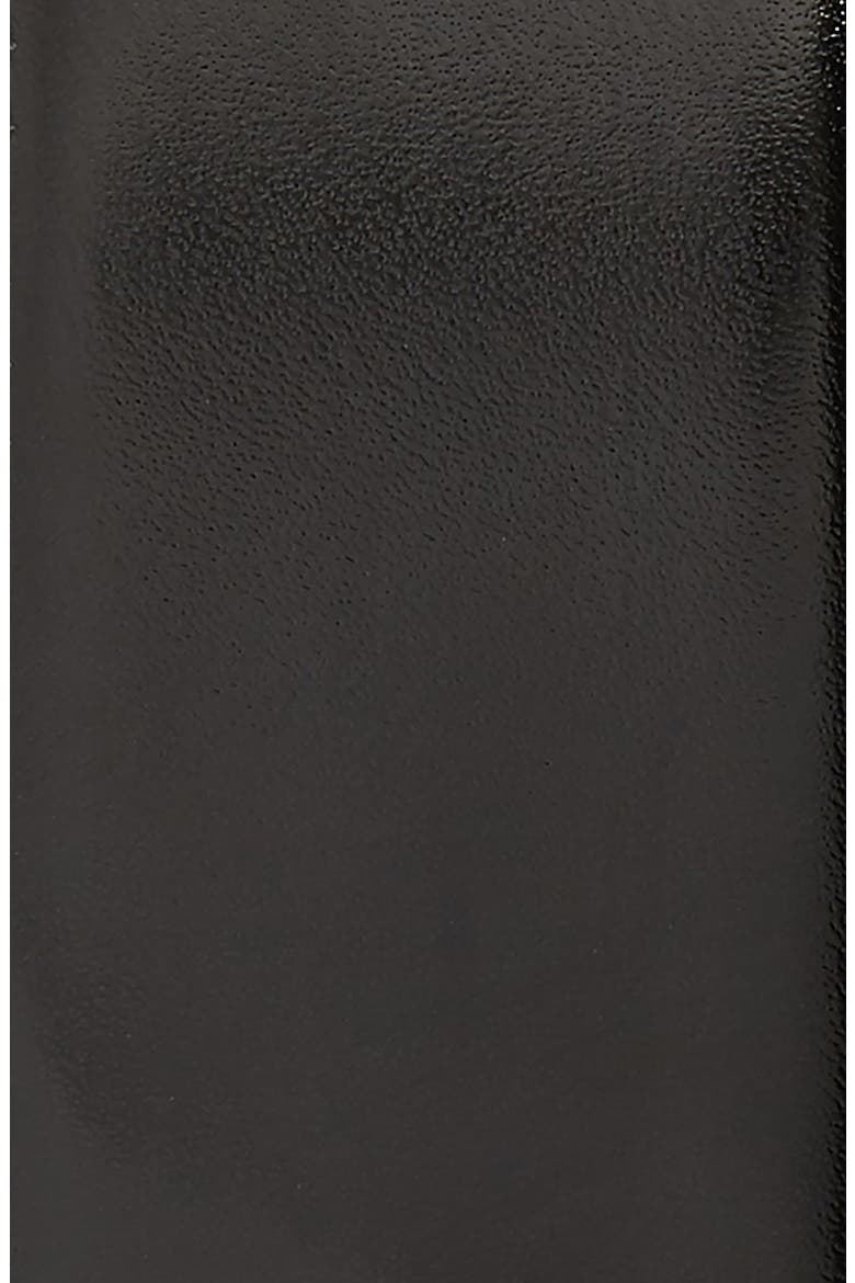 Smooth Leather Belt, Alternate, color, BLACK