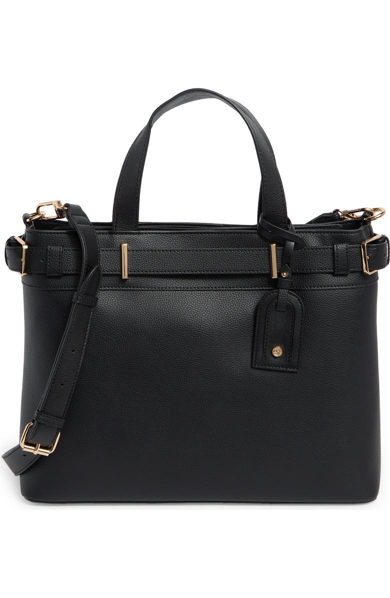 Anne Klein Belted Satchel, Main, color,