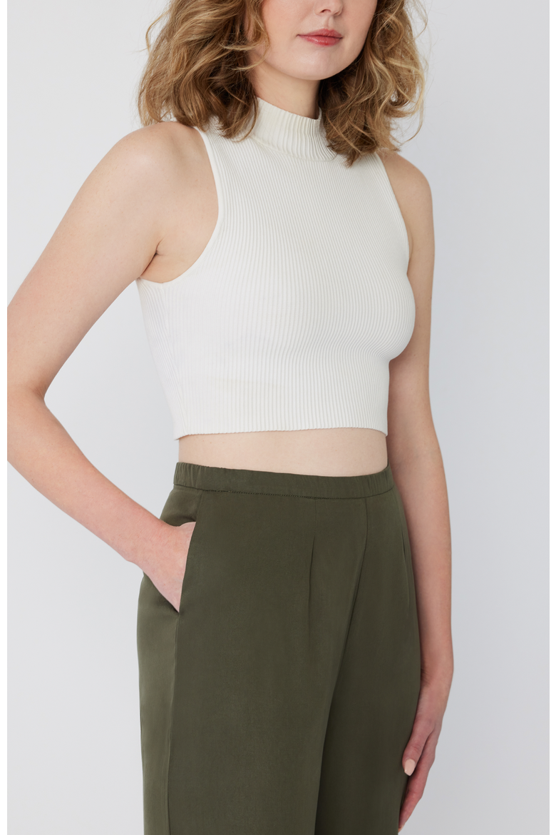 The Tall Wide Leg Pant For Full Hips, Alternate, color, Olive