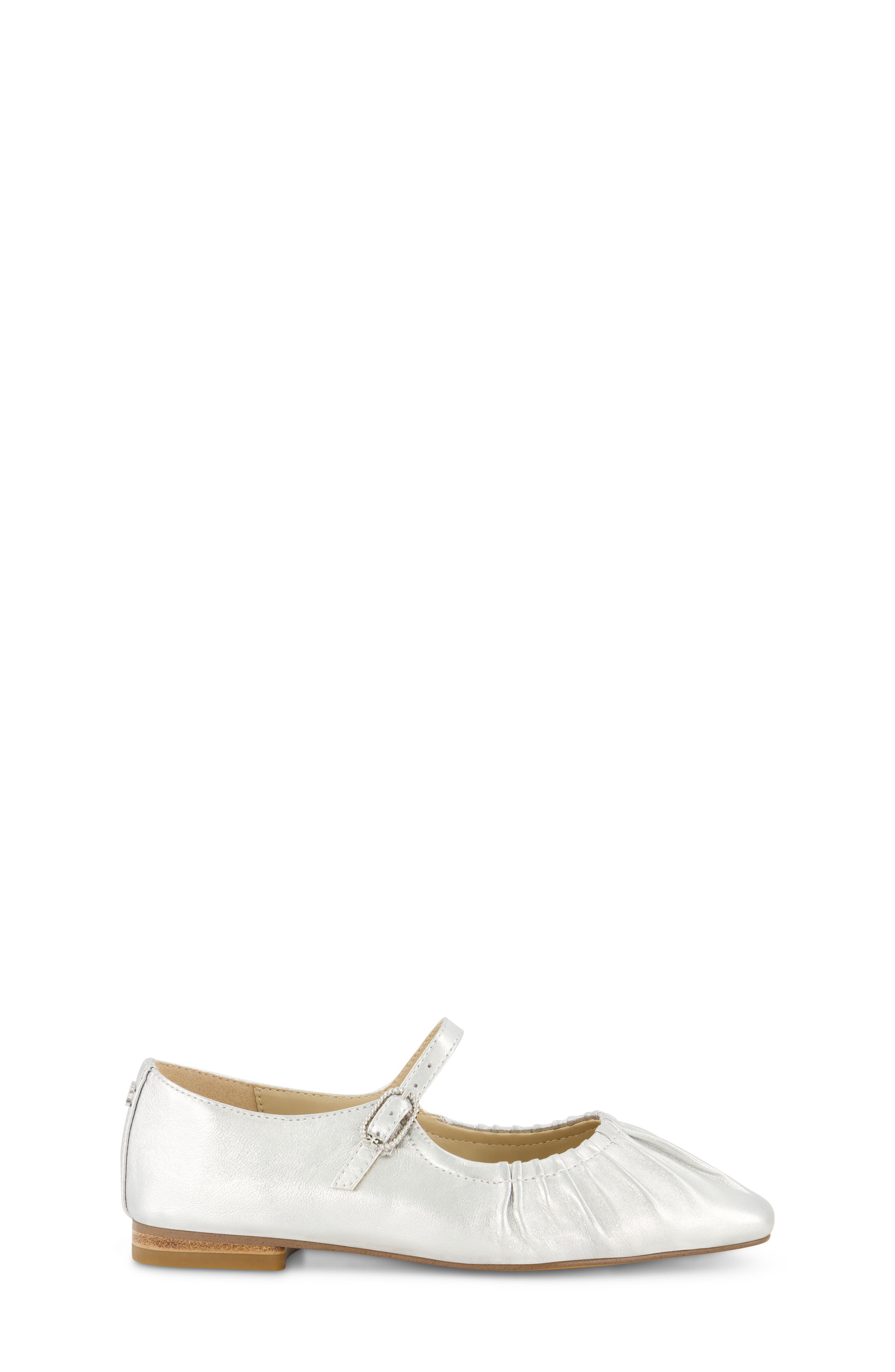 Sam Edelman Kids' Maeve Micah Mary Jane Flat, Alternate, color, Silver
