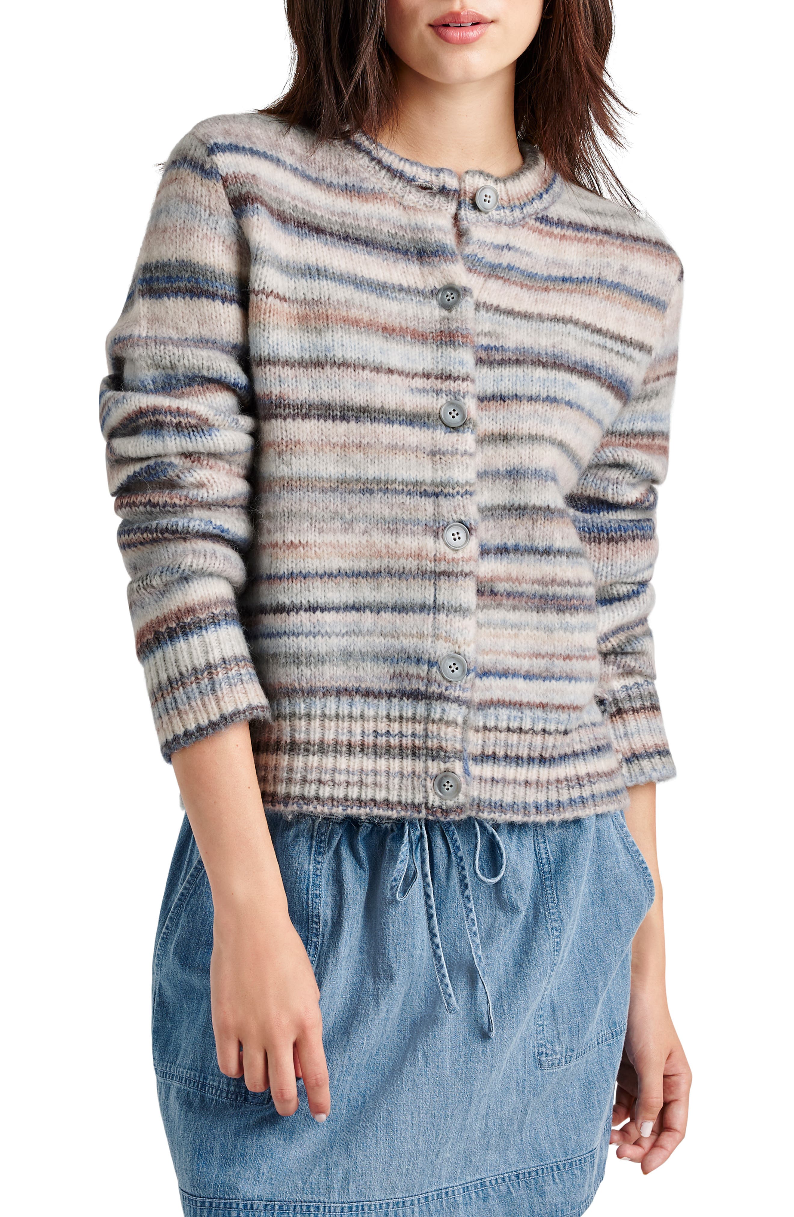 Splendid Daniella Stripe Cardigan
