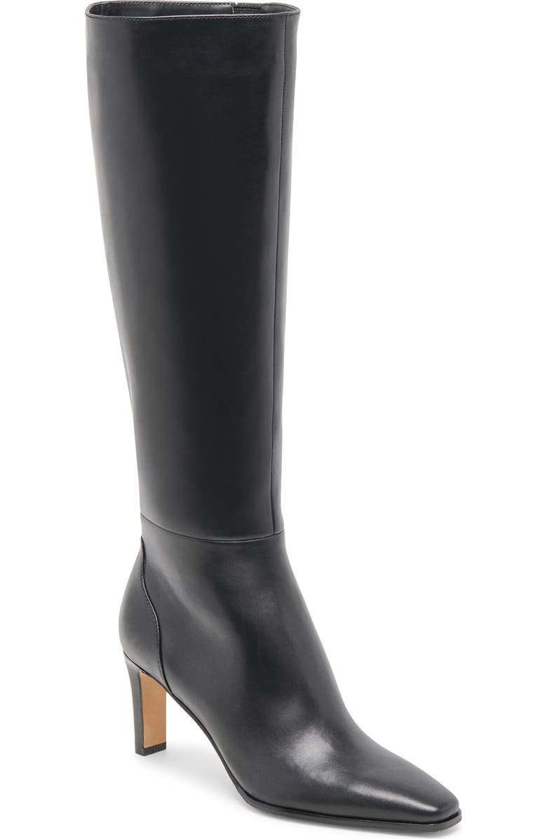 Dolce Vita Emmi Knee High Boot, Main, color, Black Leather