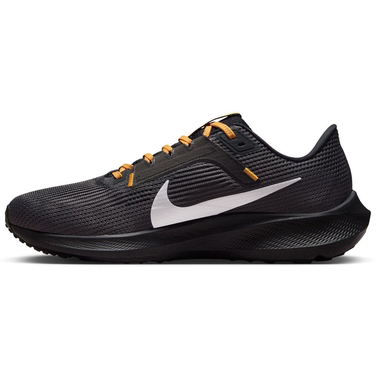 Nike Unisex Nike  Anthracite Pittsburgh Steelers Zoom Pegasus 40 Running Shoe, Alternate, color, Anthracite