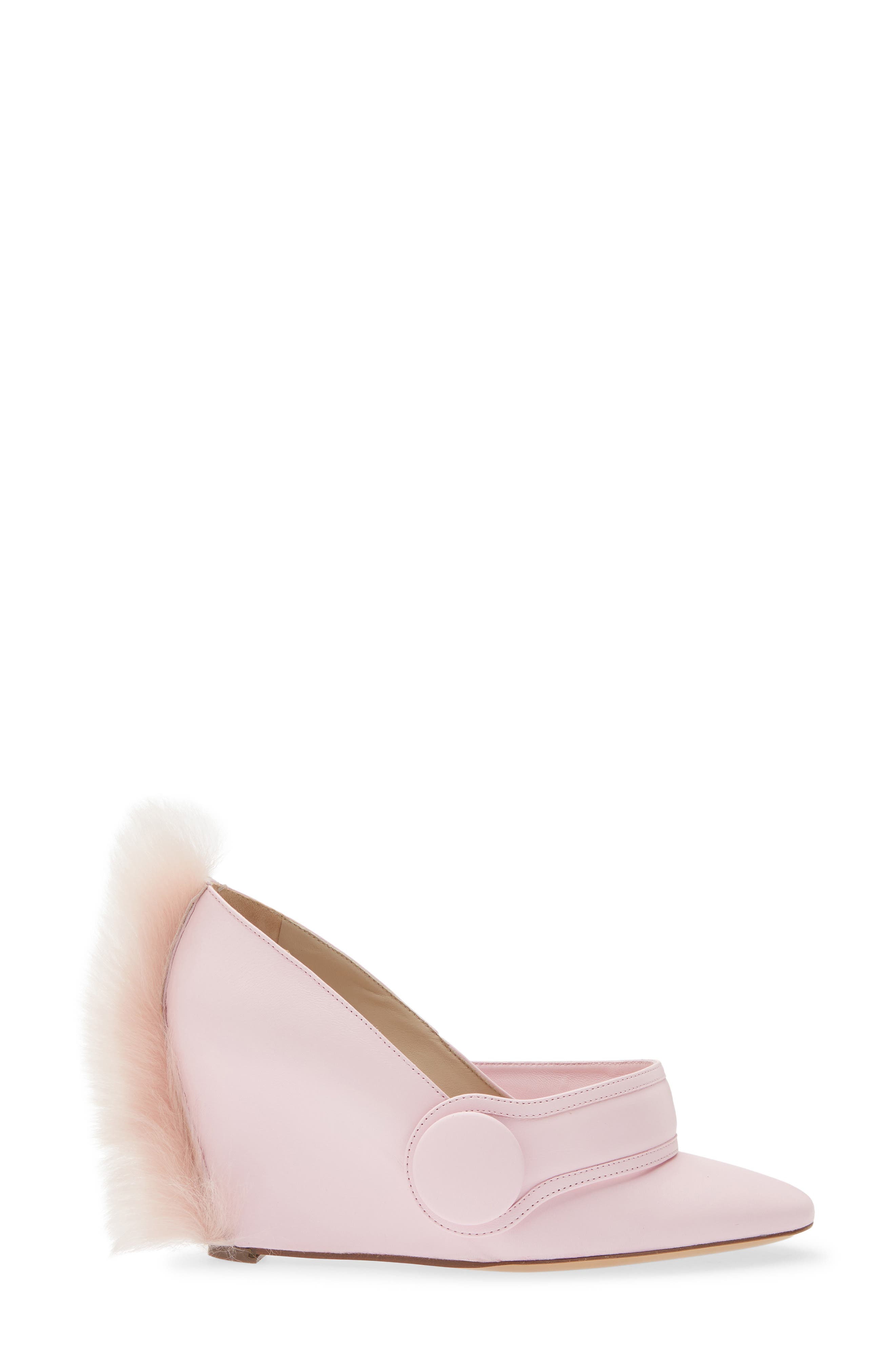 Mohawk Leather Pump, Alternate, color, PINK